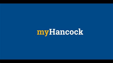 myhancock|my allan hancock portal.